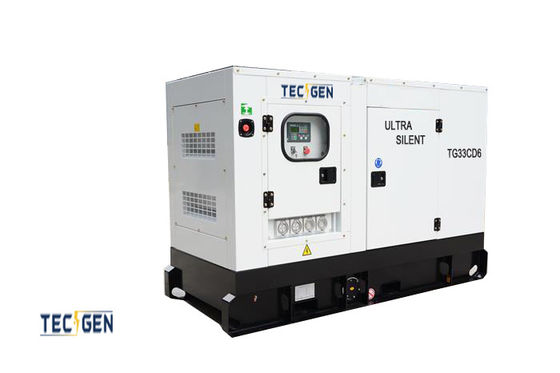 Ultra Silent Cummins Diesel Generator 26kW Standby Output With Output Sockets